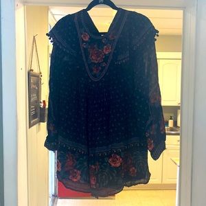 Farm Rio long sleeve dress